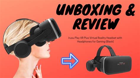 Irusu Play Vr Plus Virtual Reality Headset With Headphones For Gaming