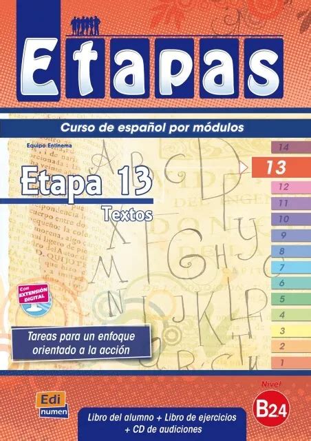 ETAPAS LEVEL 13 Textos Libro Del Alumno Ejercicios CD