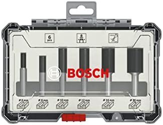 Bosch Professional 15tlg Fräser Set Mixed für Holz Zubehör