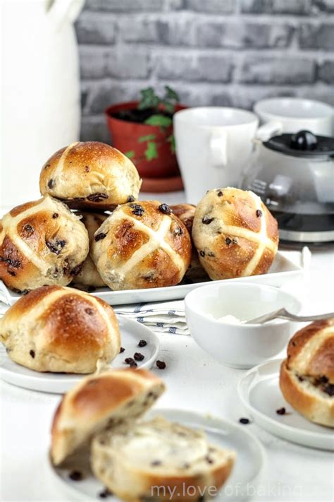 Sourdough Hot Cross Buns Myloveofbaking