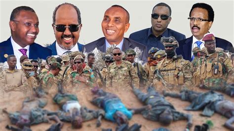 Deg Deg Dagaalo Lagu Hoobtay Meydadka Alshabaab Oo Lasoo Bandhigay