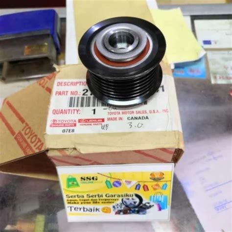 Jual Pulley Alternator New Alphard Vellfire Camry 3500cc Original Di