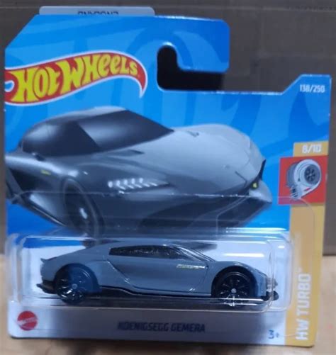 Hot Wheels Hw Turbo Koenigsegg Gemera Gris Hypercar Moul