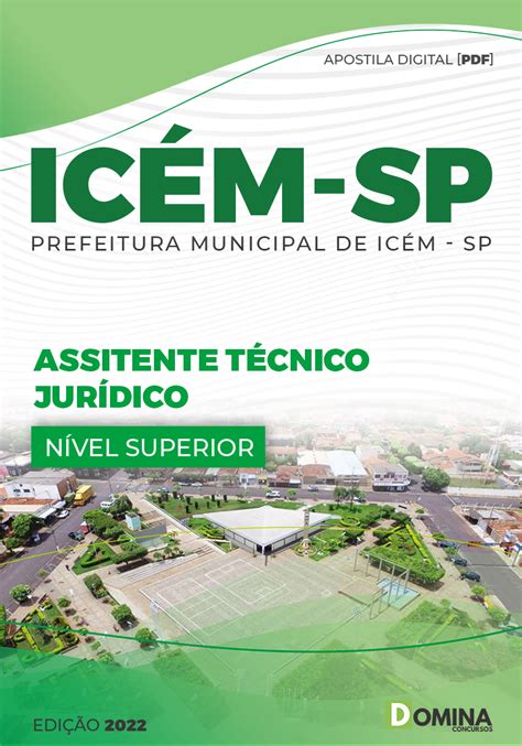 Apostila Digital ICÉM SP 2022 Assistente Técnico Jurídico