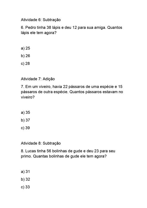 Contas De Adi O E Subtra O Para O Ano Twinkl Mergulhe Na