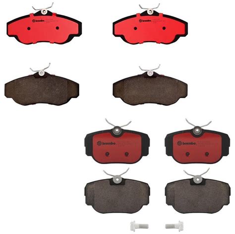 Brembo Disc Brake Pads Kit Front And Rear Ceramic Brembo Kit