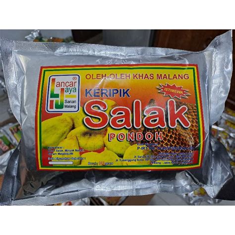 Jual Keripik Buah Salak Khas Malang Shopee Indonesia