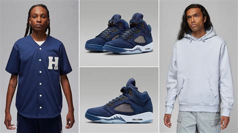 Air Jordan 5 Midnight Navy Shirts Hats Clothing Outfits