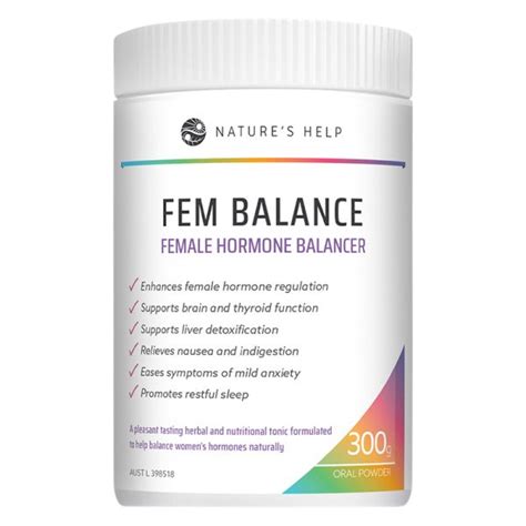 Fem Balance Female Hormone Balancer 300g Wholelife