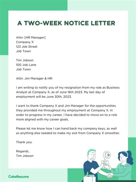 Ultimate Step By Step Guide To Crafting A Two Week Notice Letter