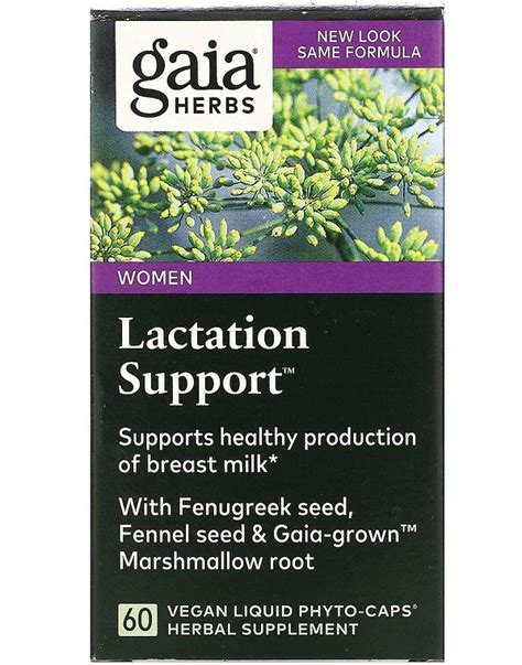 Gaia Herbs Lactation Support 60 Capsules 108204 Hardys New Zealand