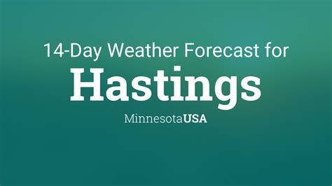 Hastings, Minnesota, USA 14 day weather forecast