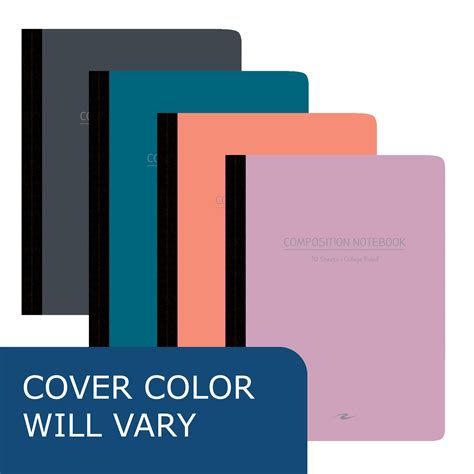 Flexible Poly Cover Composition Book College Ruled 975 X 75 70