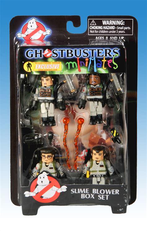 Ghostbusters 2 Slime Blower Minimates 4-Pack - The Toyark - News