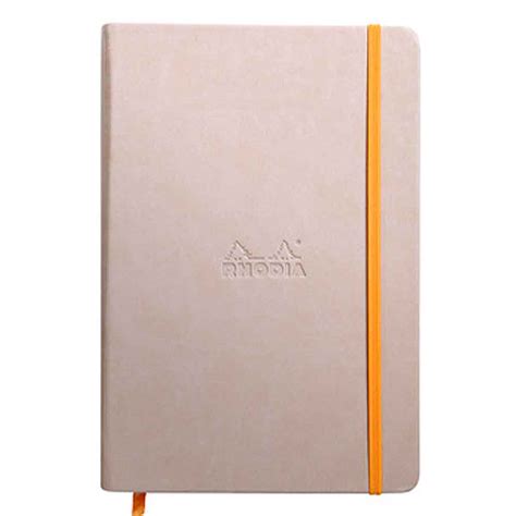 Rhodia Hardcover notebook A5 Lined Beige 118745