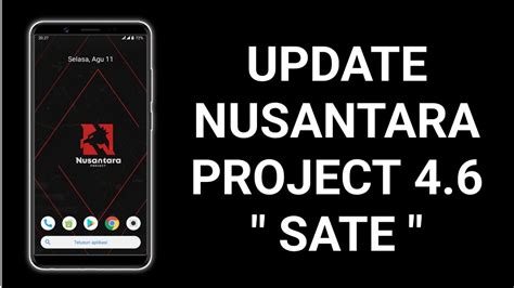 UPDATE NUSANTARA PROJECT 4 6 OFFICIAL ANDROID 12L REDMI NOTE 8 GINKGO