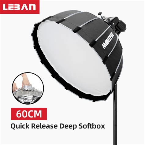 Ambitful Portable P60 60cm Quickly Fast Installation Deep Parabolic