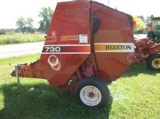 Hesston Model Round Baler Brochure