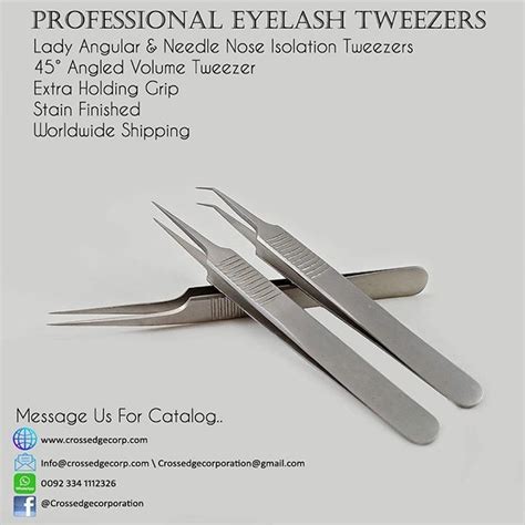 Pin On Eyelashes Tweezers