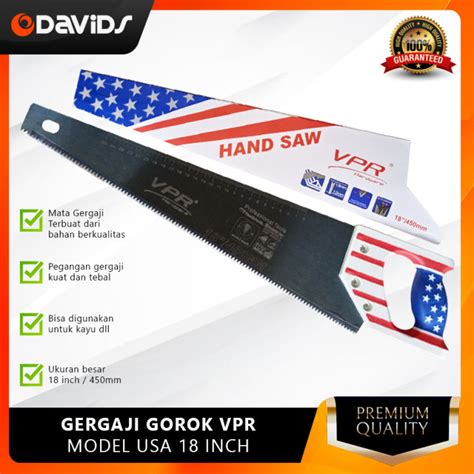 Gergaji Kayu Potong Graji Belah Geraji Tangan Manual Vpr USA Lazada