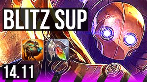 Blitzcrank And Jhin Vs Milio And Jinx Sup Rank 2 Blitz 1111 67