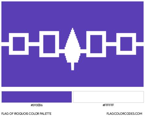 Iroquois flag color codes