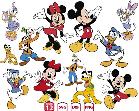 Mickey Friends Raising Hand Svg Upp1262 Upplop Graphics Resources