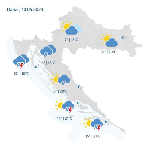 Dhmz On Twitter U Skladu S Najavama Atmosfera Postaje Sve