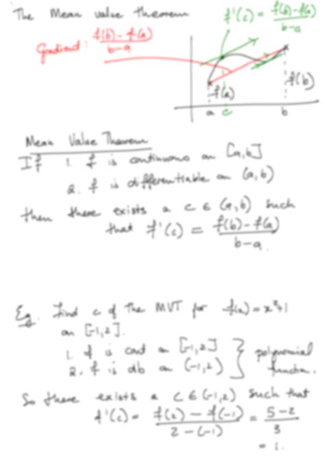 Solution Differential Calculus 158 Study Unit 42 Two Important