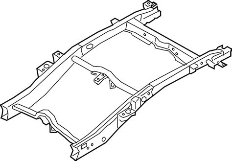 Ford Ranger Frame Assembly Crew Cab Kb3z5f040a Havre Ford Havre Mt