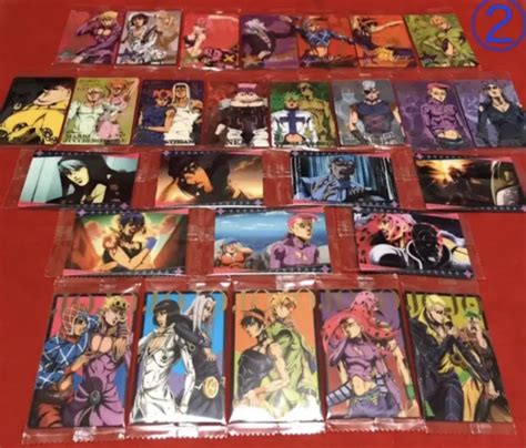 Jojos Bizarre Adventure Golden Wind Wafer 2 Complete Set All 27