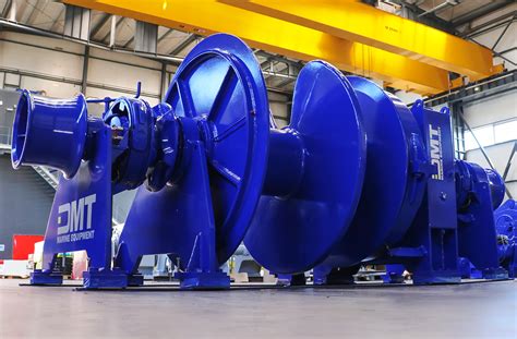 Winches Standard Or Tailormade Dmt Marine Equipment