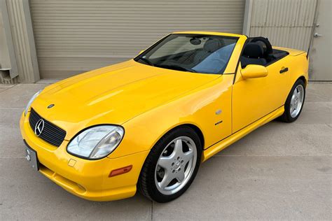 26k Mile 1999 Mercedes Benz SLK230 Kompressor 5 Speed For Sale On BaT