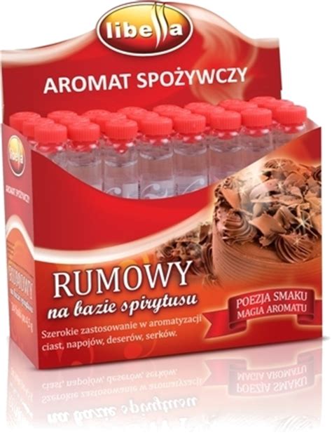 Libella Aromat spożywczy na bazie spirytusu rumowy Aromaty i dodatki