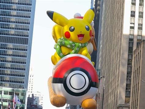 Pikachu Y Bob Esponja En Tradicional Desfile De Macys En NY RSVPOnline