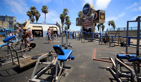 Muscle Beach Venice Los Angeles Ca California Beaches