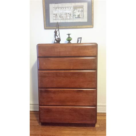 Mid Century Modern Solid Maple Bedroom Set Aptdeco