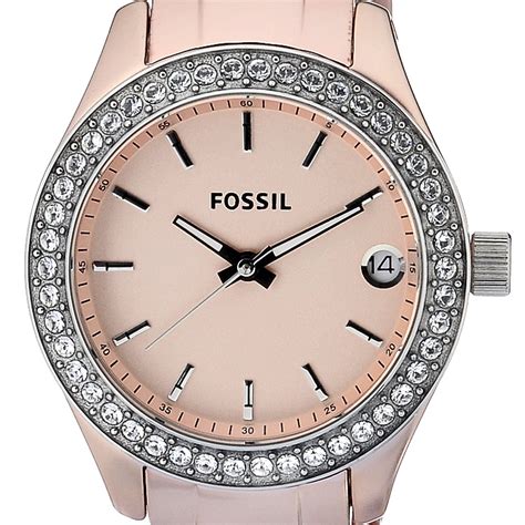 Simple n Nice: FOSSIL WOMEN'S ROSE DIAL ALUMINIUM WATCH ES2976