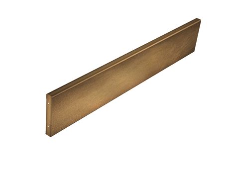 Obrzeże ogrodowe CORTEN Bent Proste L 100 H 18 Stal Corten Wyroby ze