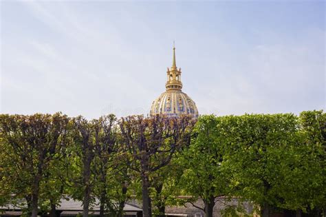 Les Invalides Dome stock photo. Image of sightseeing - 60398088