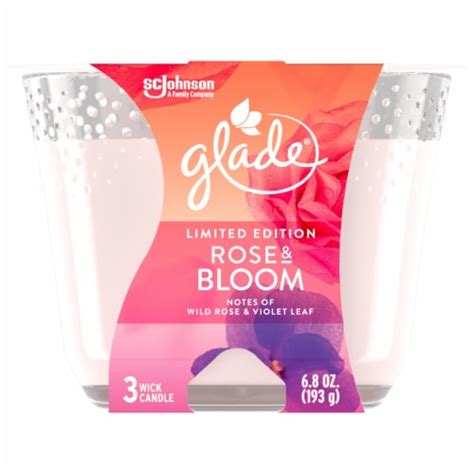 Glade® Rose And Bloom 3 Wick Scented Candle 68 Oz Ralphs