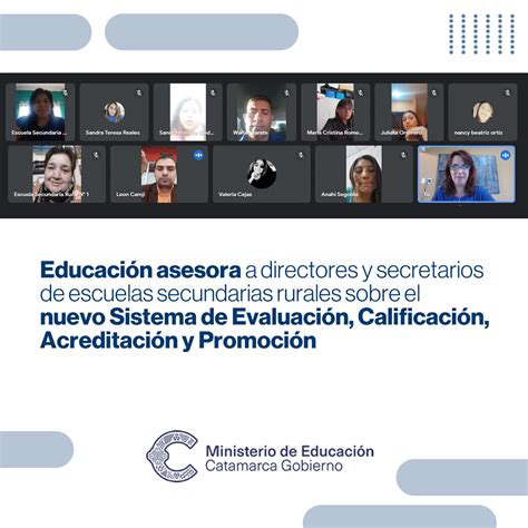 Ministerio de Educación Gobierno de Catamarca Educación asesora a