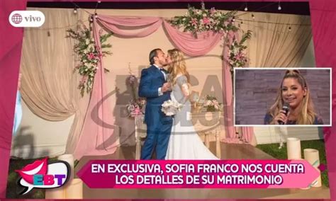 As Fue El Matrimonio De Sof A Franco Y Lvaro Paz De La Barra