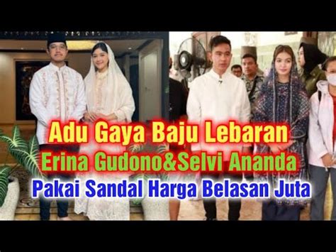 Adu Gaya Baju Lebaran Idul Fitri Erina Gudono Dan Selvi Amanda Pakai