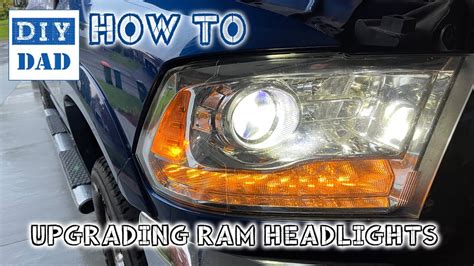 Upgrading The Headlights On A Ram 2500 To LED YouTube