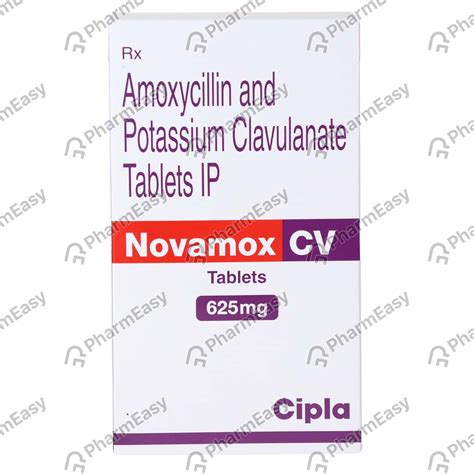 Novamox Cv Mg Strip Of Tablets Uses Side Effects Price