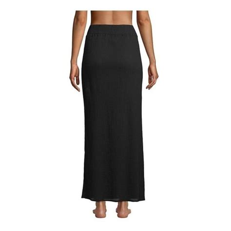 Lands End Swim Nwt Lands End Womens Gauze Maxi Swim Coverup Skirt