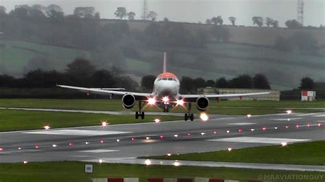 Storm Callum At Bristol Airport Aer Lingus Easyjet Late Aborted