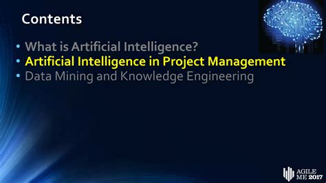 Artificial Intelligence In Project Management By Dr Khaled A Hamdy Ppt