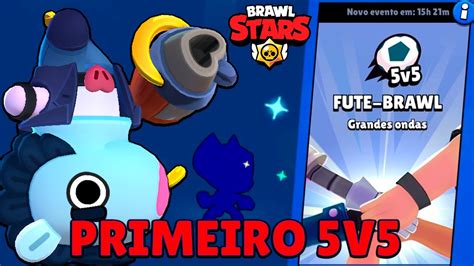 Joguei 5v5 Futebrawl Pela Primeira Vez Brawl Stars Youtube